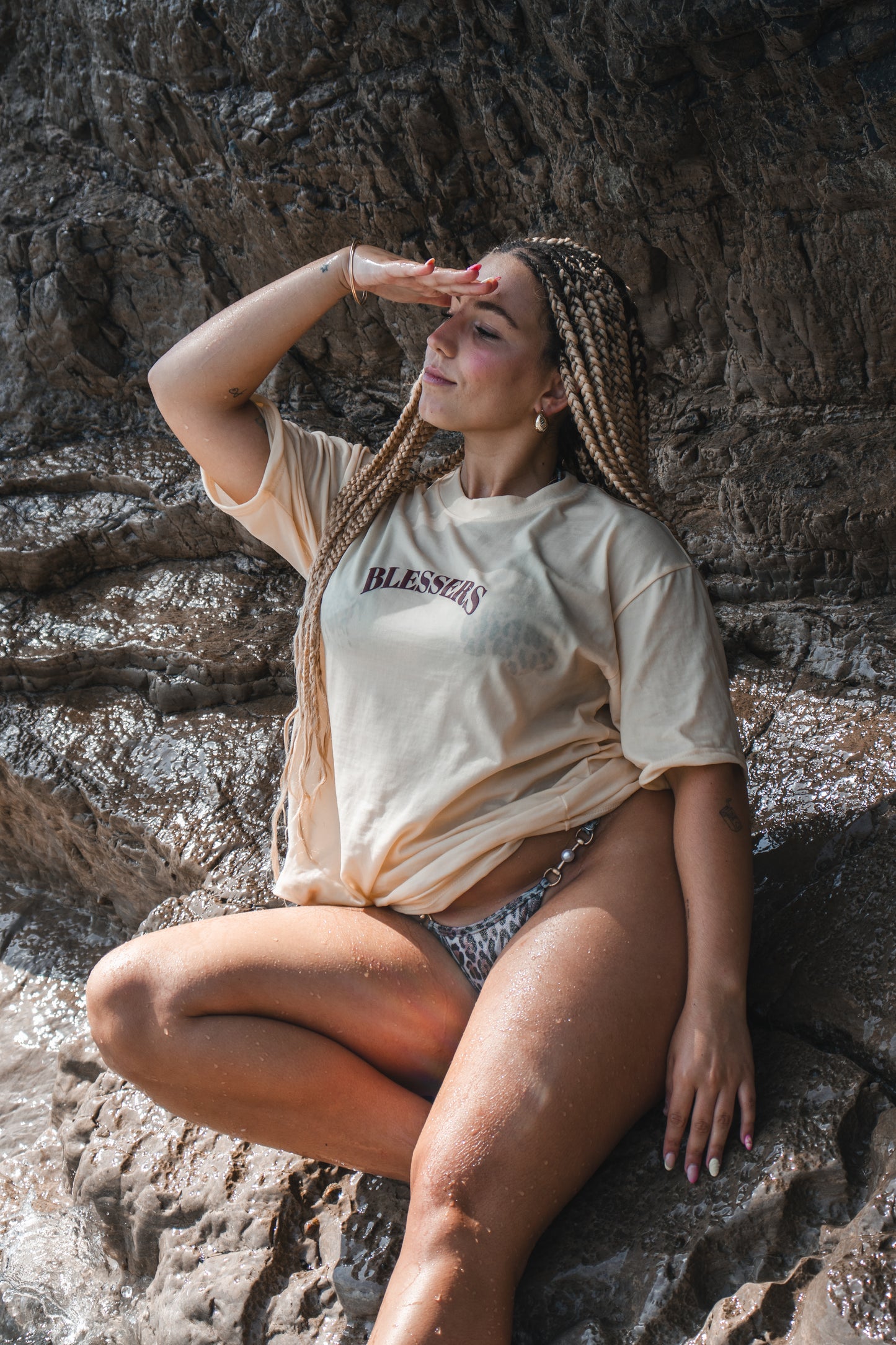 Cherry cotton T-shirt