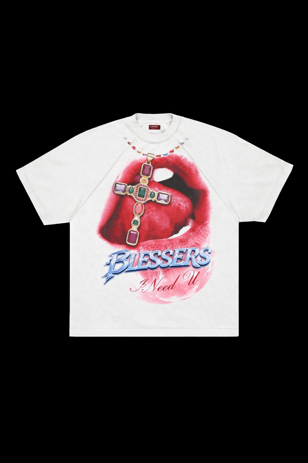 Blessers crop shirt I Need U - BLESSERS