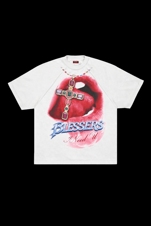 Blessers crop shirt I Need U - BLESSERS
