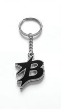 Blessers Signature B Keychain – Black Chrome - blessers