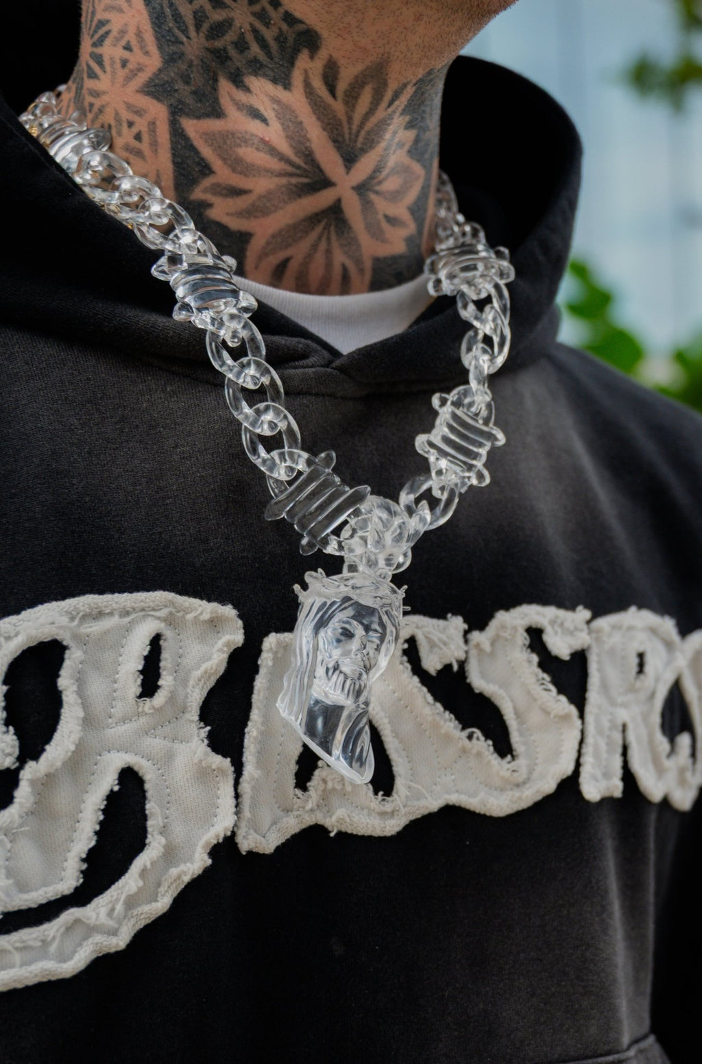 Jesus Portrait Pendant Necklace - BLESSERS